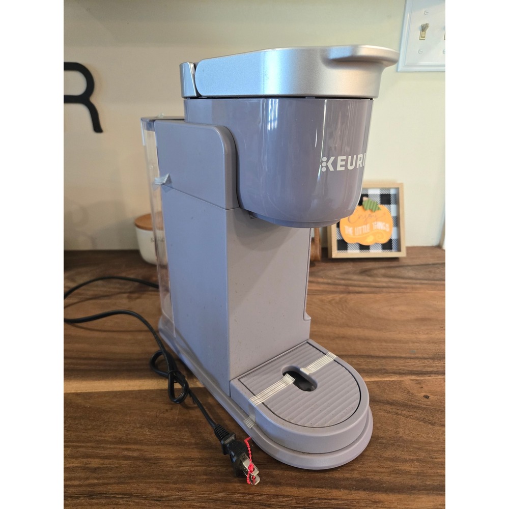 Keurig K-Slim + ICED Single Serve Coffee Maker Gray Silver 42oz Open Box